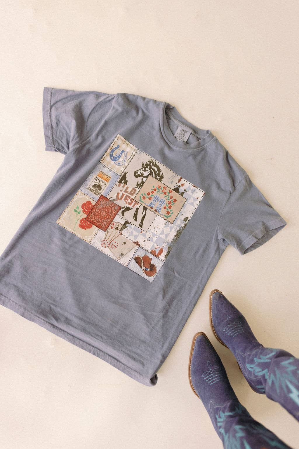 Rodeo Patchwork Tee