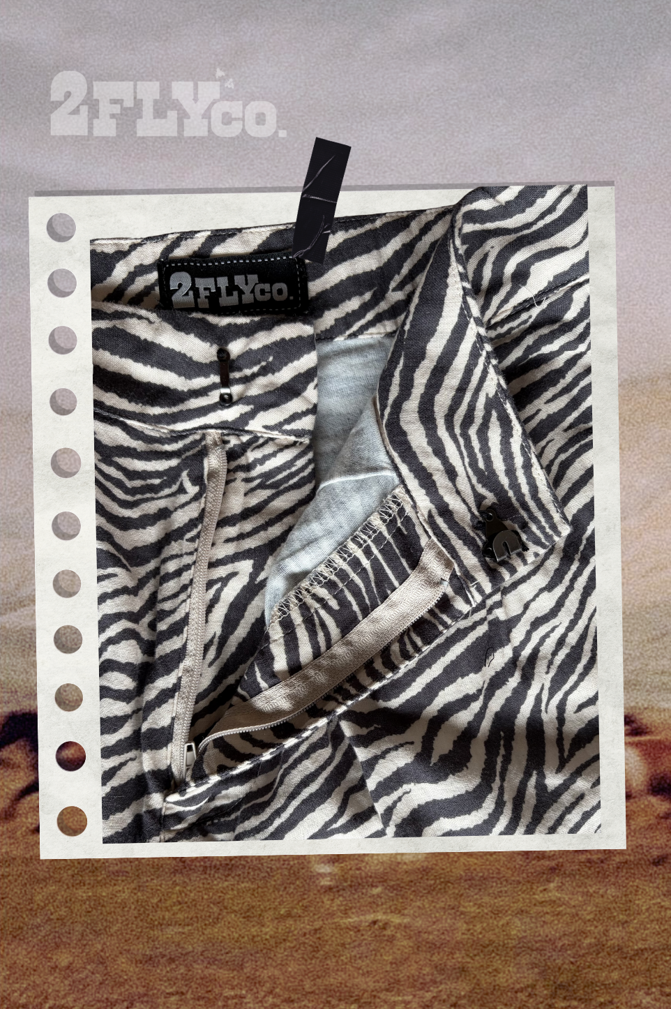 STRIPE A POZE SHORTS: 3X