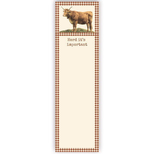 Herd It's Important List Pad
