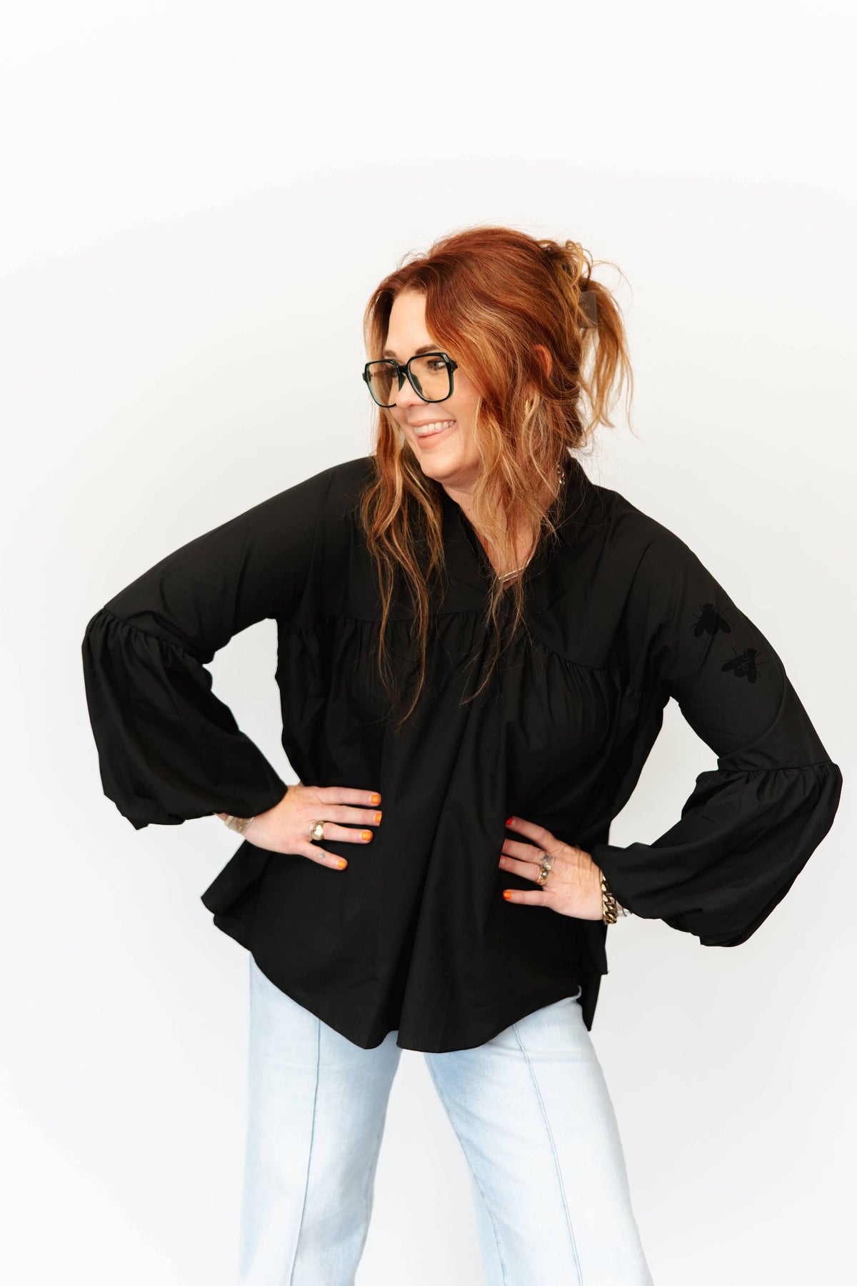 THE BRAZOS TOP *BLACK: 2X/3X