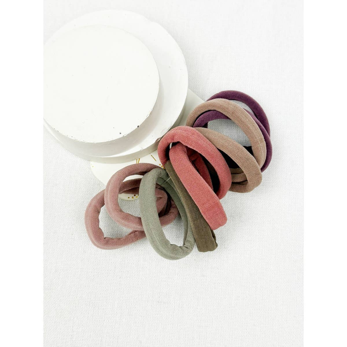 Mauve Color Hair Tie Set