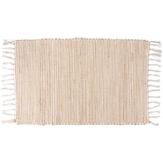 Cream Woven Rug
