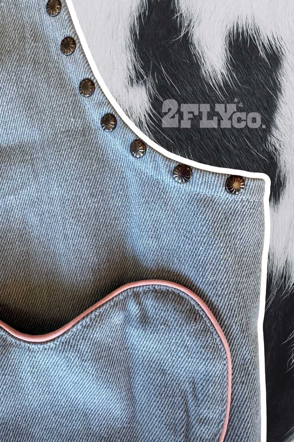 4 THE LOVE OF DENIM VEST: 2X/3X