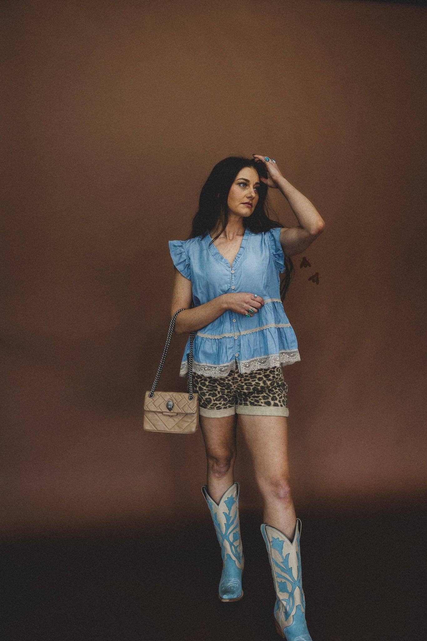 LLANO LACE *DENIM: 3X