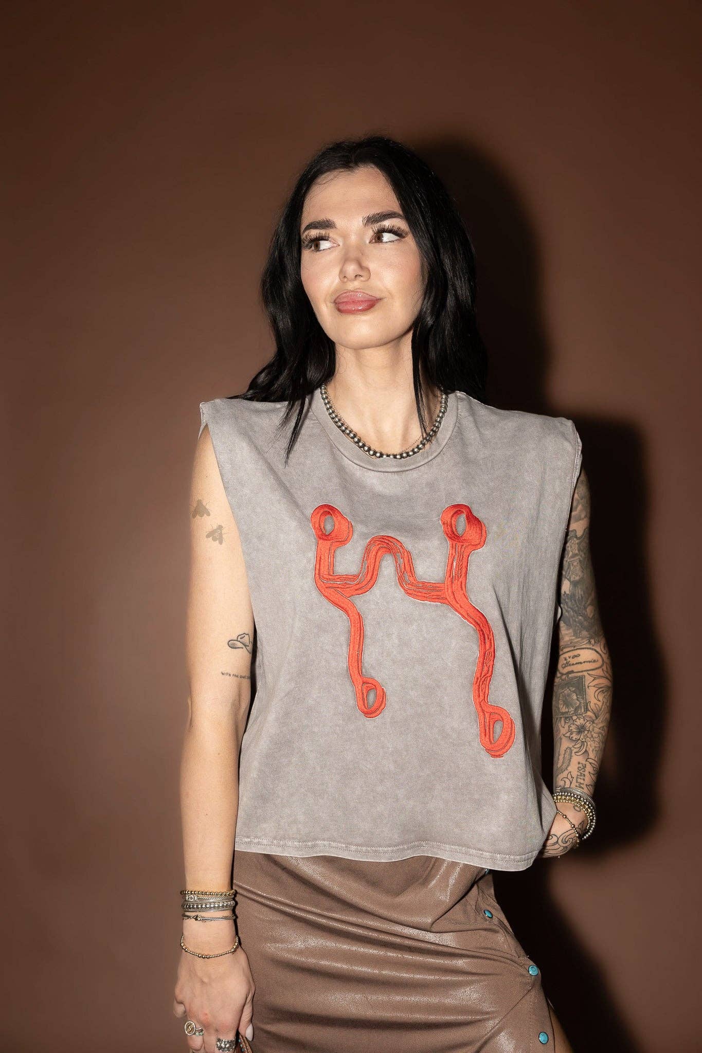 ROJO RANCH MUSCLE TEE: 2X/3X