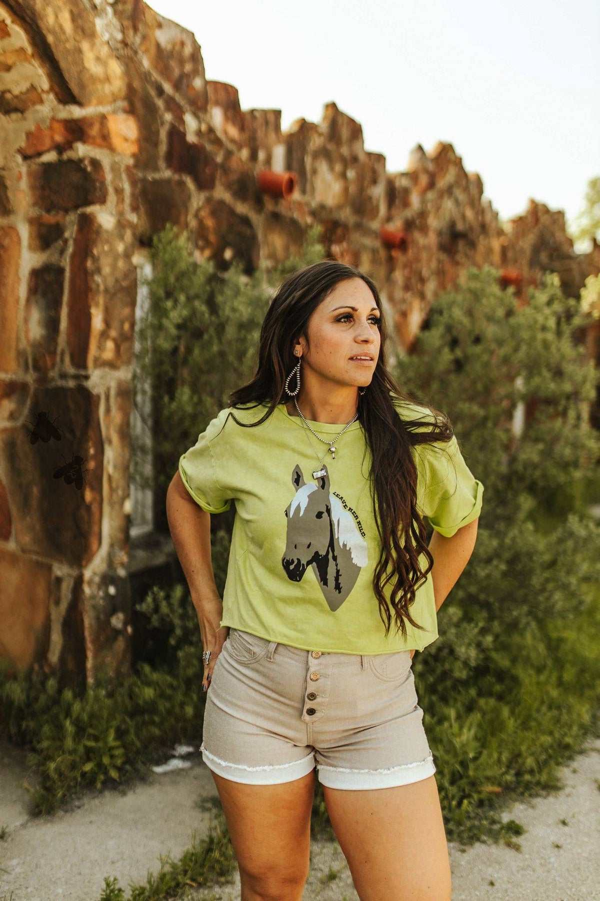 WILD HORSES TEE: 2X/3X