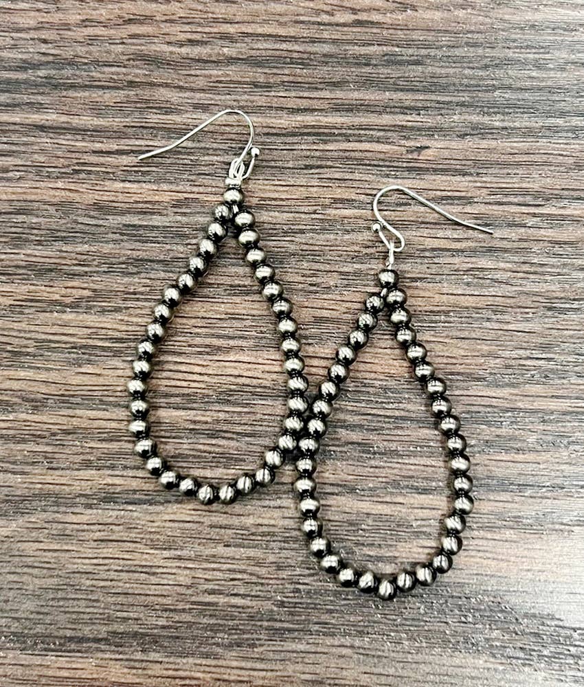 Handmade Polish Navajo Bead Earrings