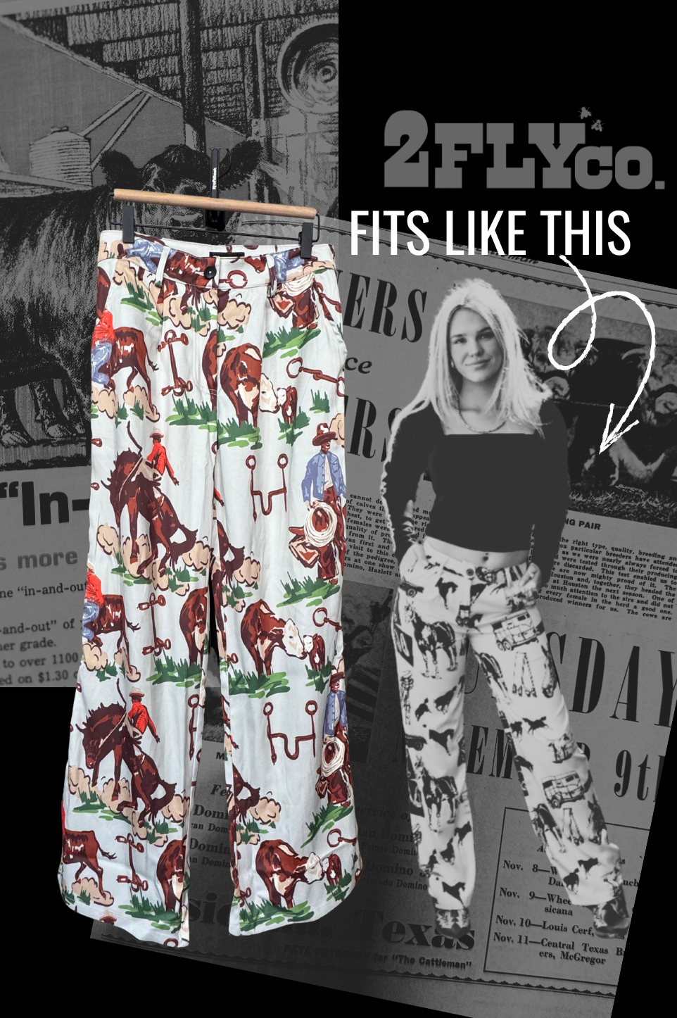 CATTLE CHAPS TROUSERS: 3X