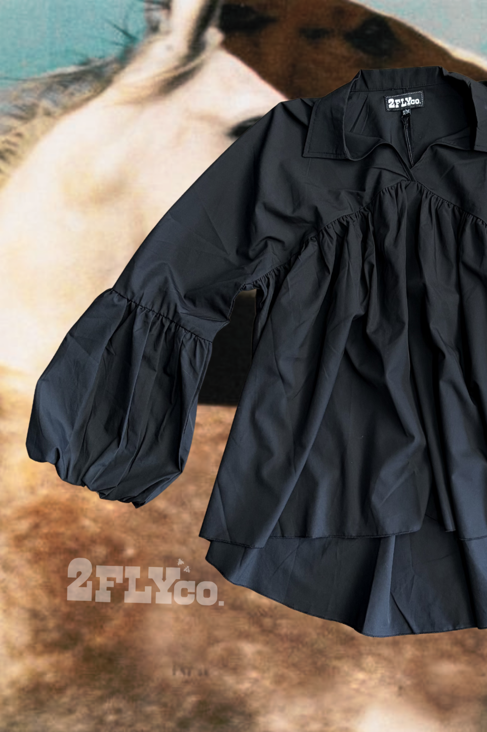 THE BRAZOS TOP *BLACK: 2X/3X