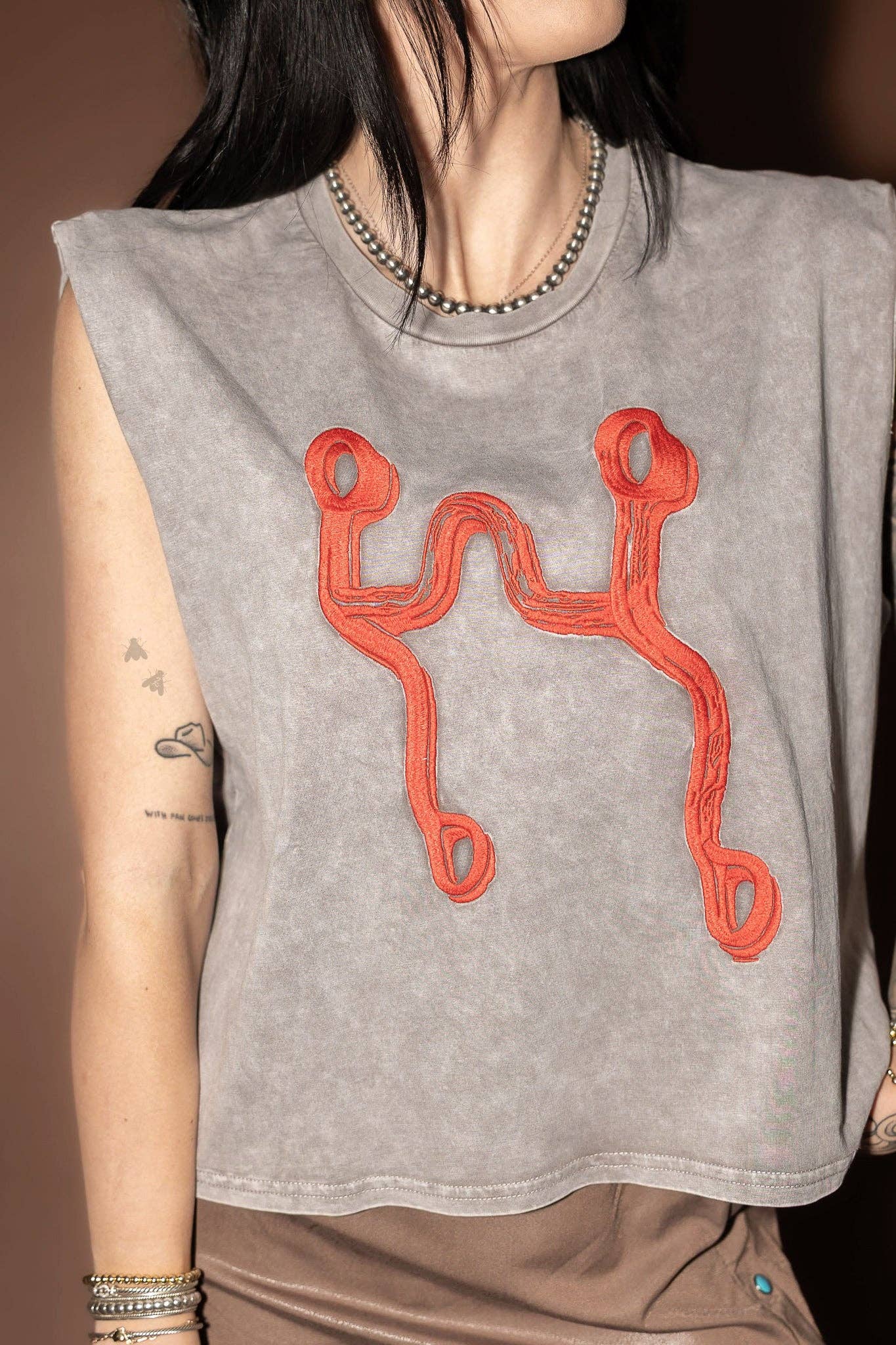 ROJO RANCH MUSCLE TEE: 2X/3X