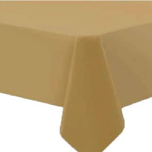 54"x108" Tablecover – Durable and Disposable in Vibrant Colors: White / 24