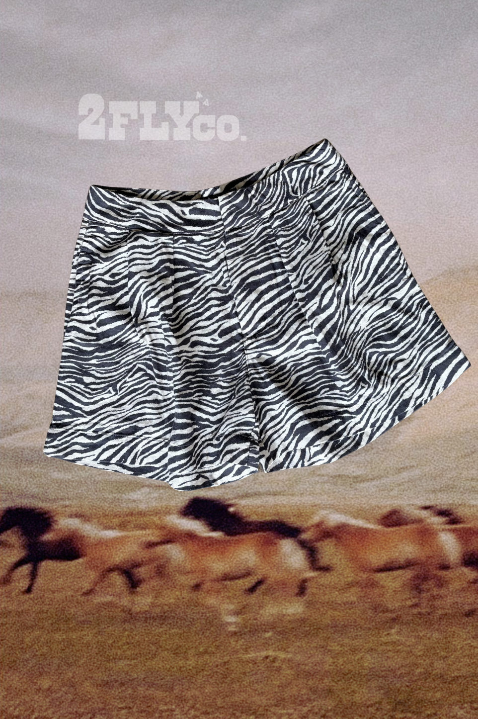 STRIPE A POZE SHORTS: 3X