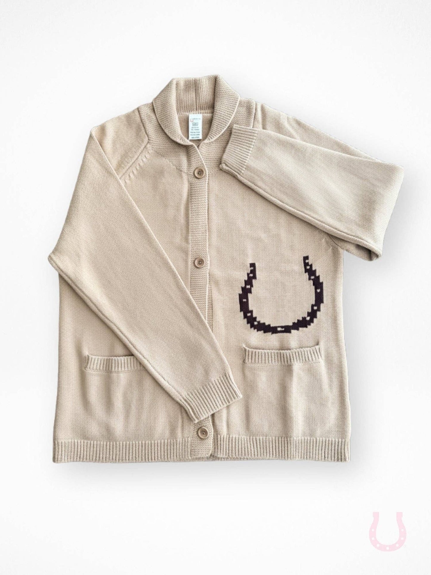 Equine Embrace Jacquard Sweater: Large