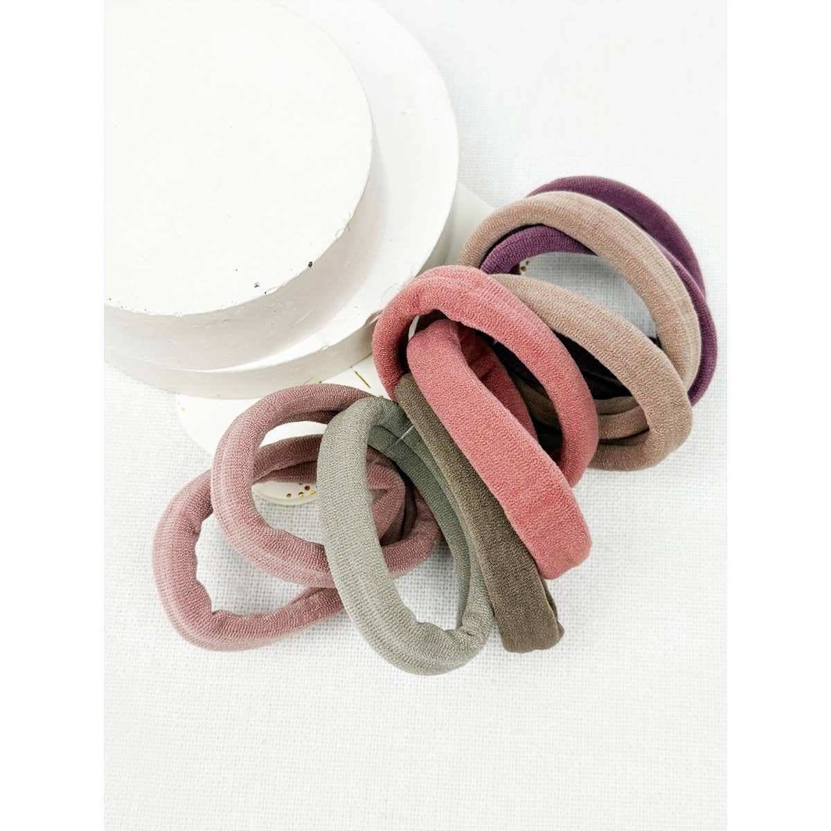 Mauve Color Hair Tie Set