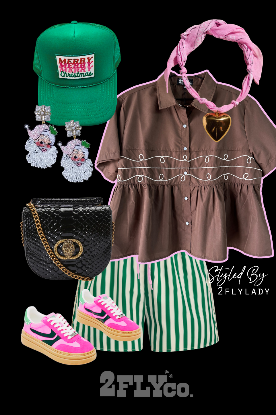 LOOPTY LOU *CHOCOLATE: 2X/3X