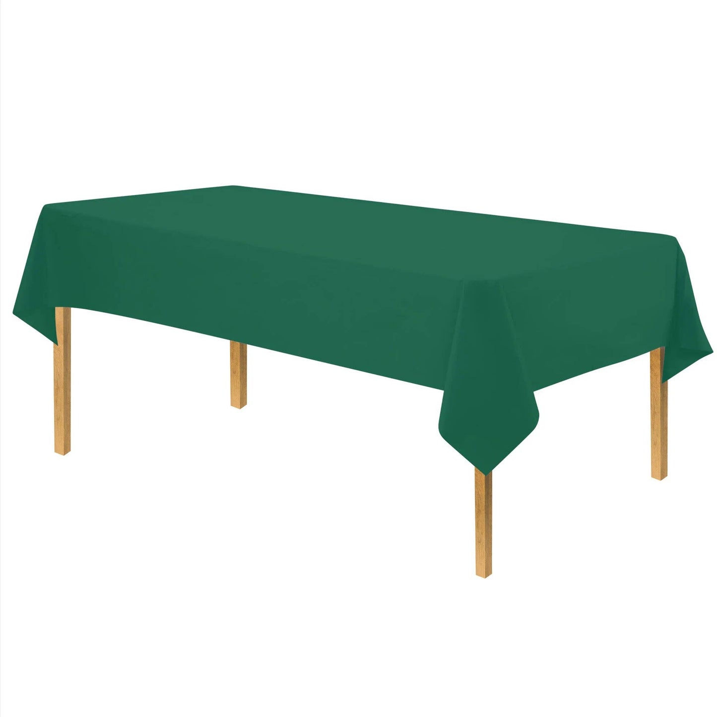 54"x108" Tablecover – Durable and Disposable in Vibrant Colors: White / 24