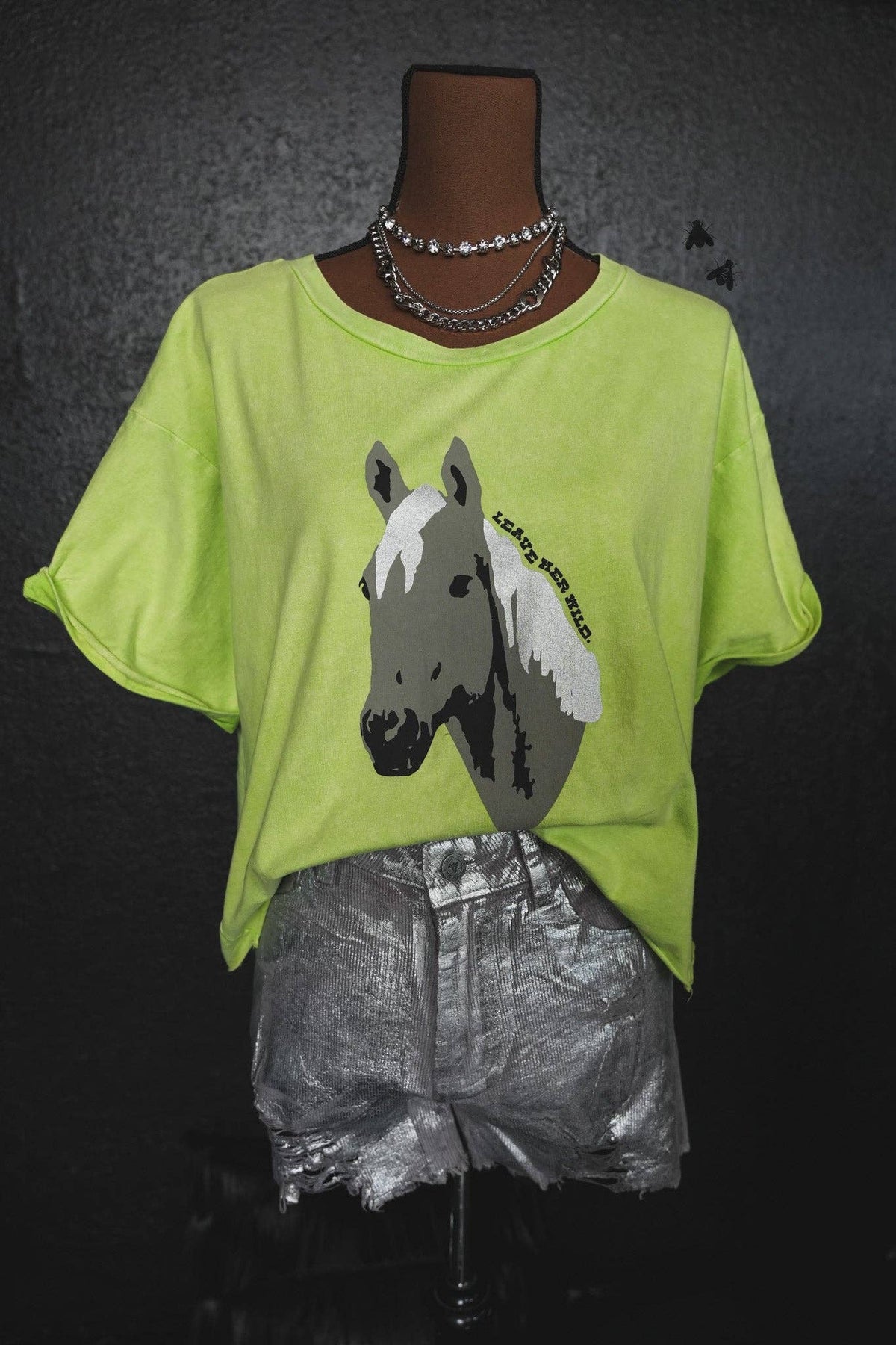 WILD HORSES TEE: 2X/3X