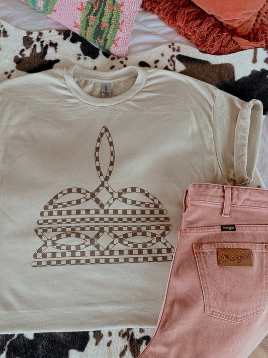 CHECKERED BOOT STITCH