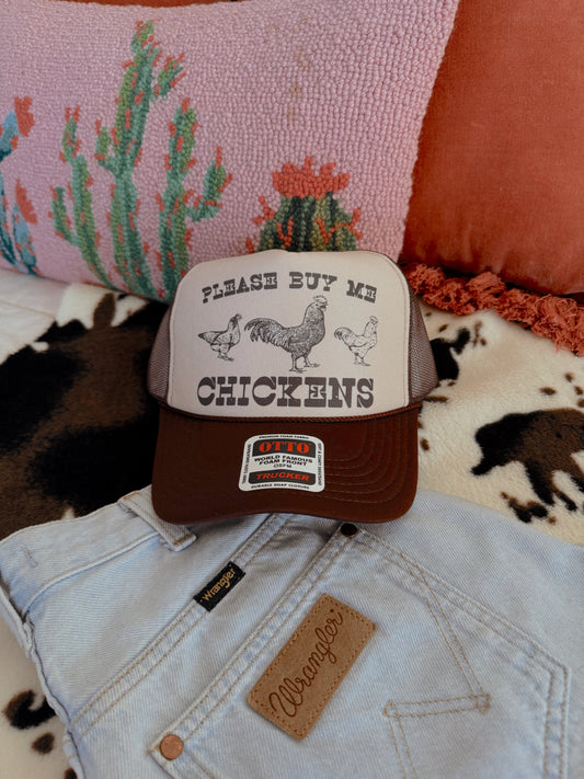 BUY ME CHICKENS TRUCKER