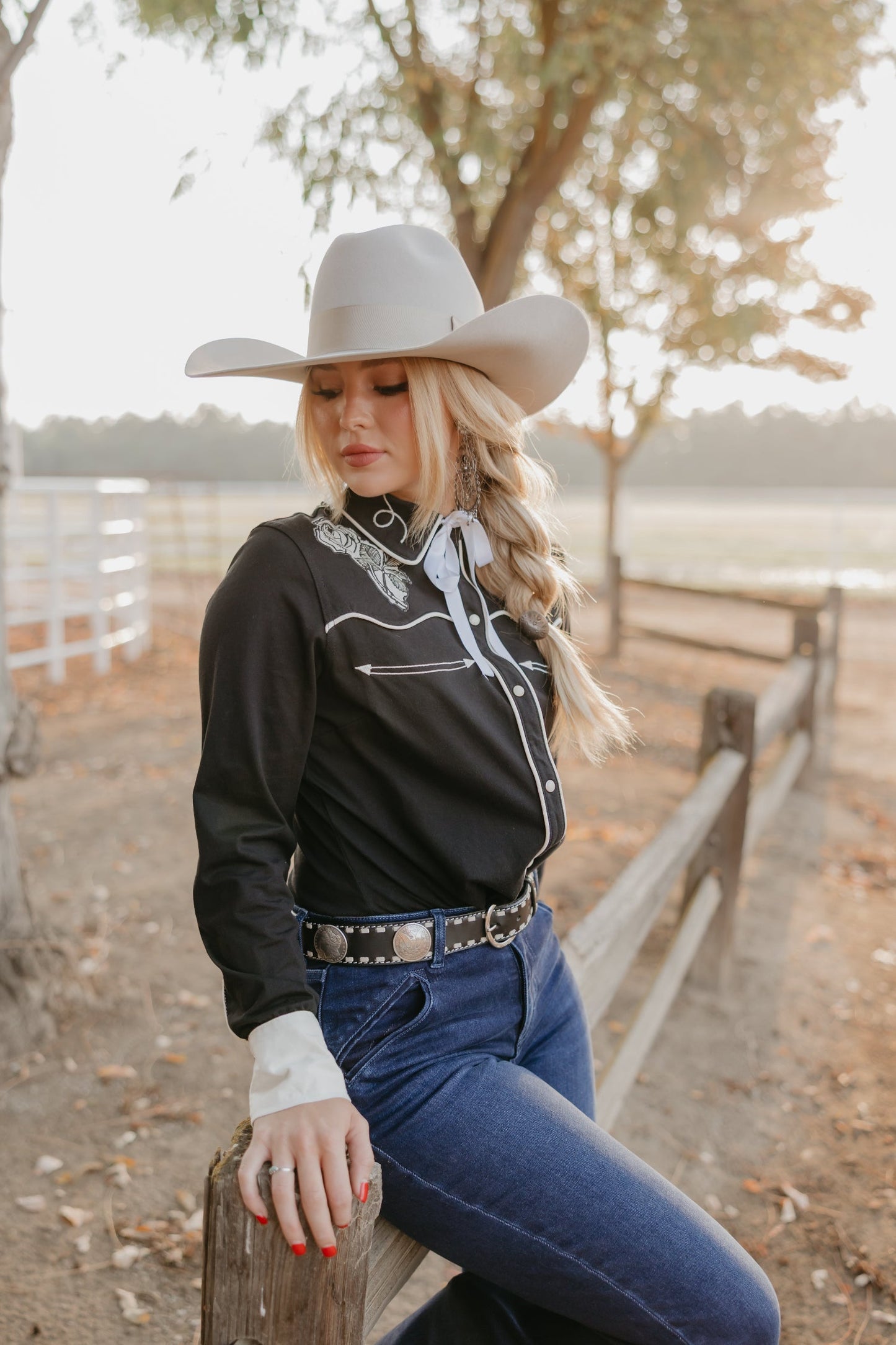 Let's Rodeo Button Up