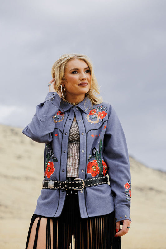 Denim Daydream Button Up