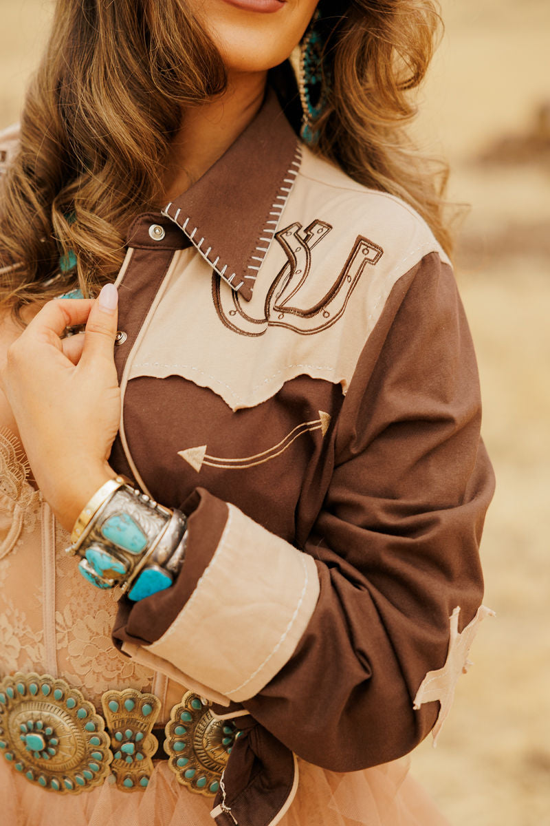 Lucky Buck Button Up