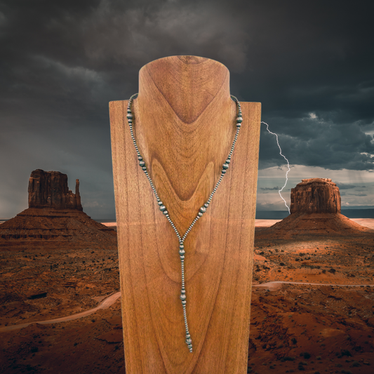 20" Faux Navajo pearl Necklace