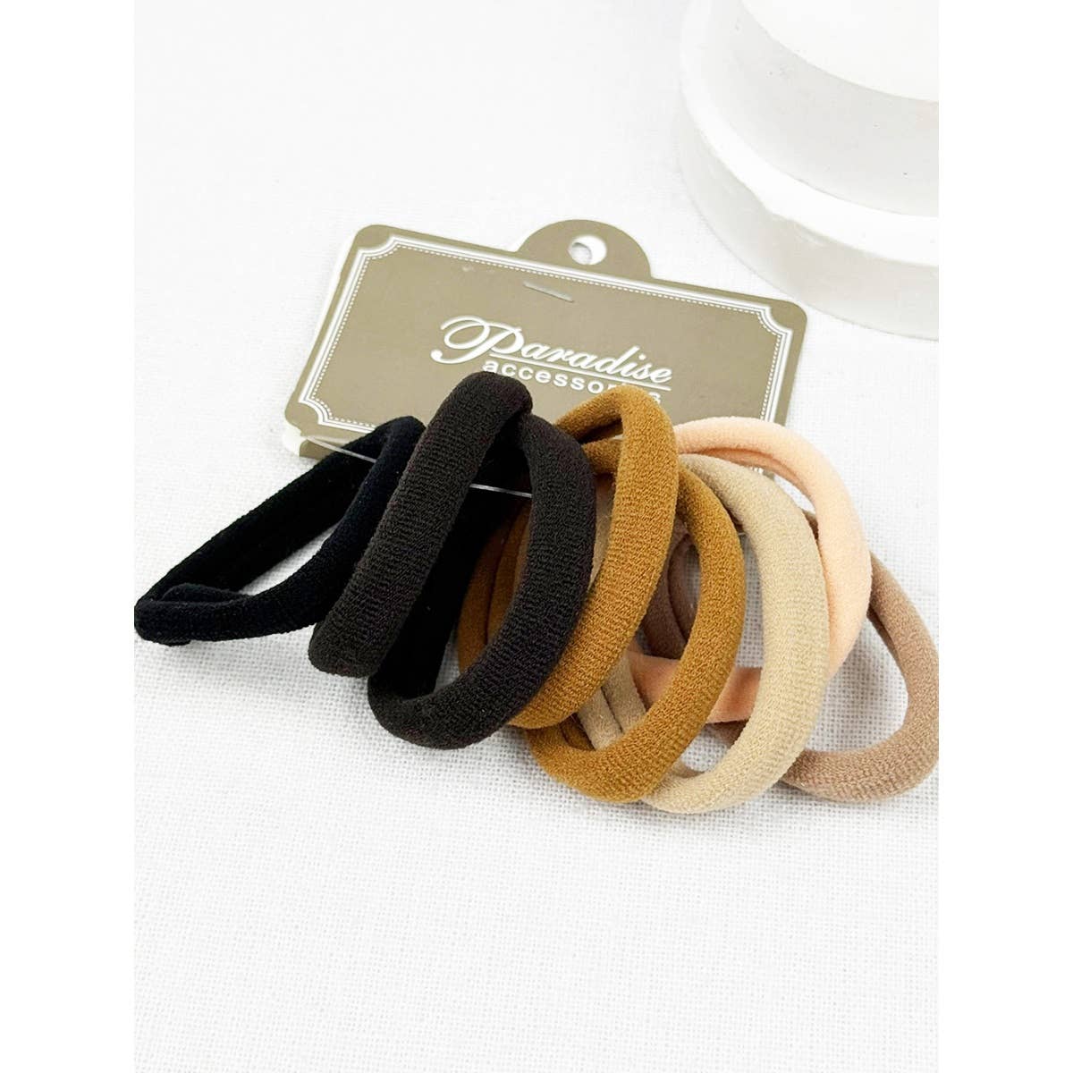 Black and Brown Shades Hair Tie
