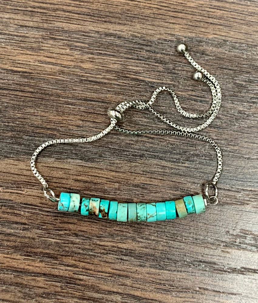 Handmade Gemstone Adjustable Bracelet