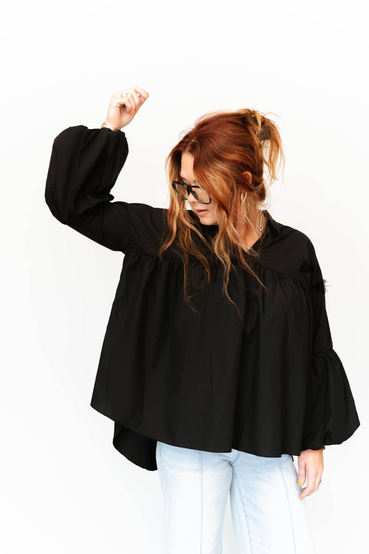 THE BRAZOS TOP *BLACK: 2X/3X