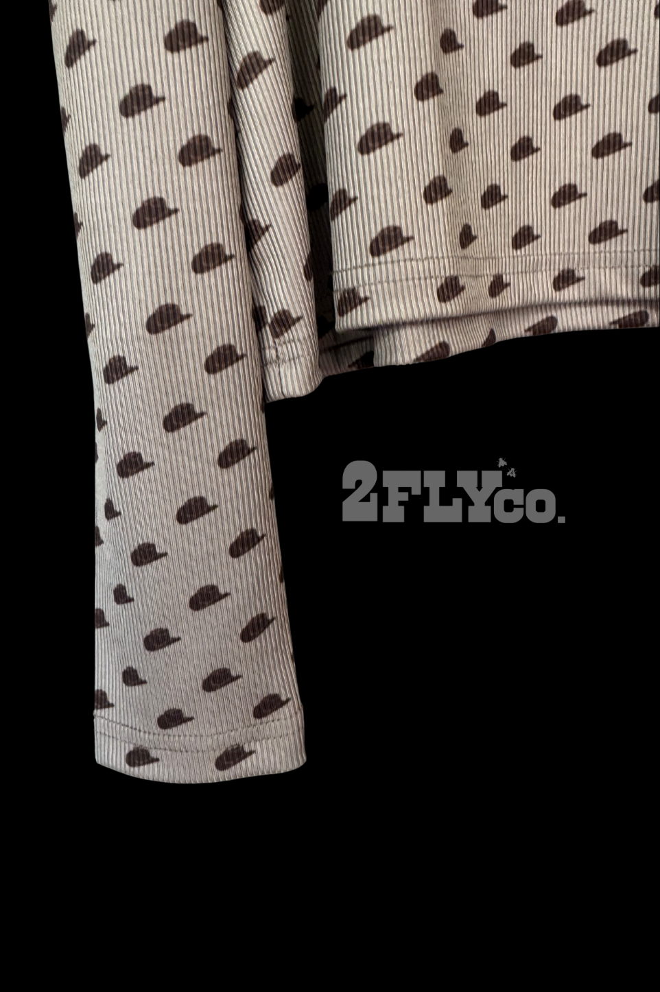 HOWDY DOTTY L/S TOP: 2X/3X