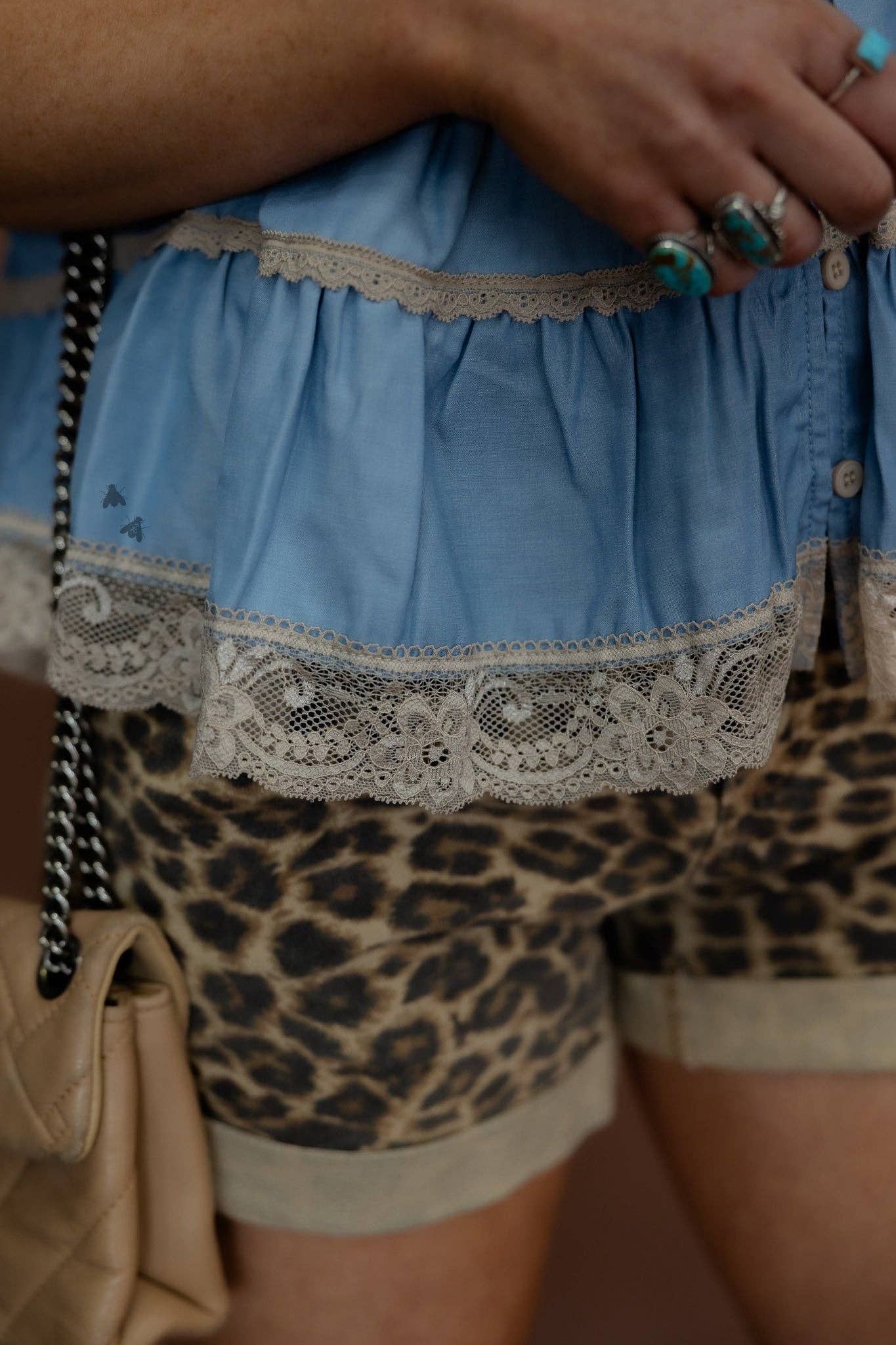 LLANO LACE *DENIM: 3X