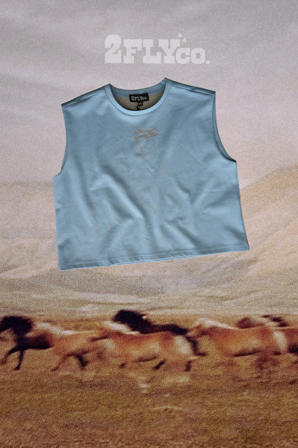 SADDLE STONE TANK: 3X