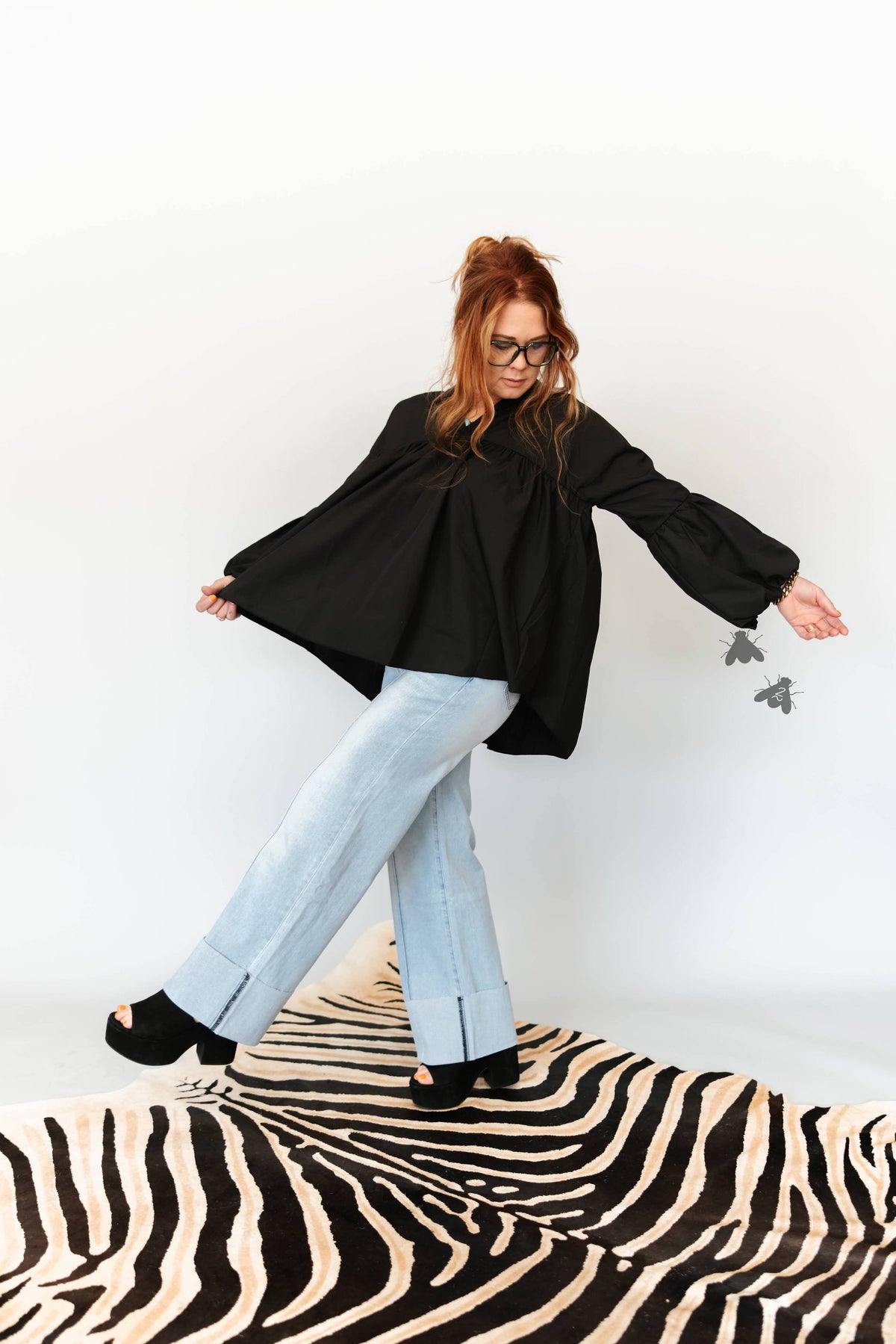 THE BRAZOS TOP *BLACK: 2X/3X