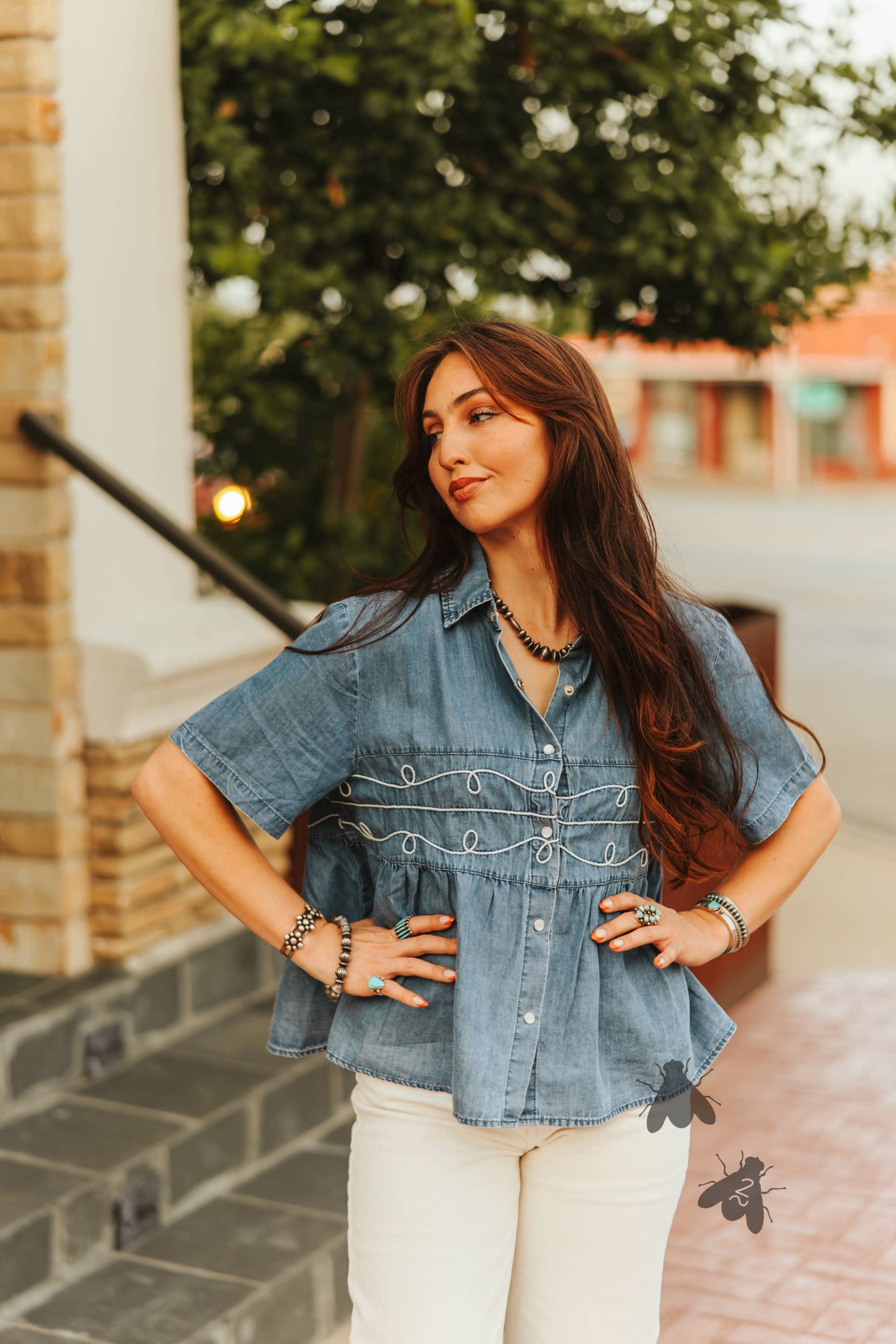LOOPTY LOU *DENIM: 2X/3X