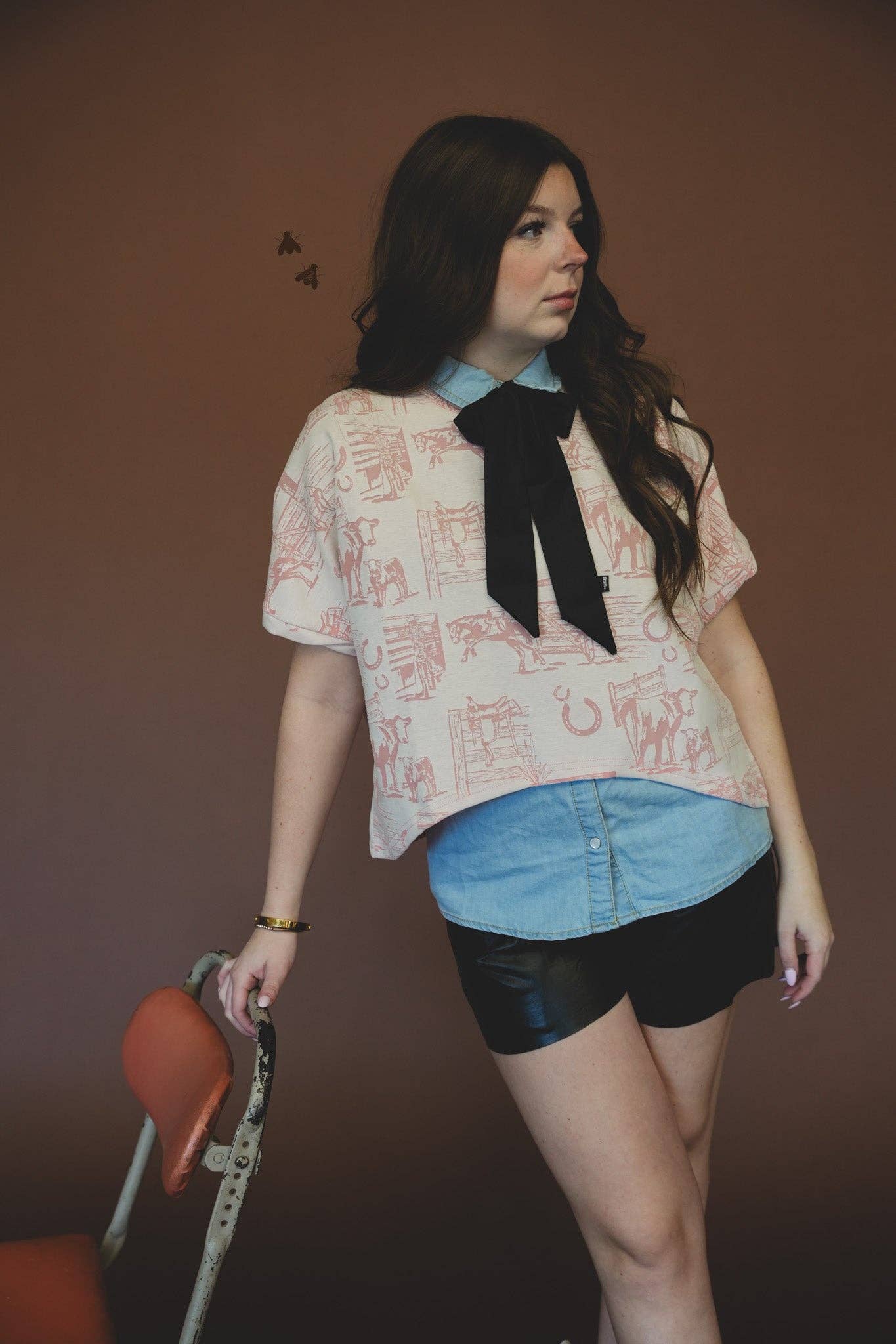 BILLY BLUSH TOP: 2X/3X