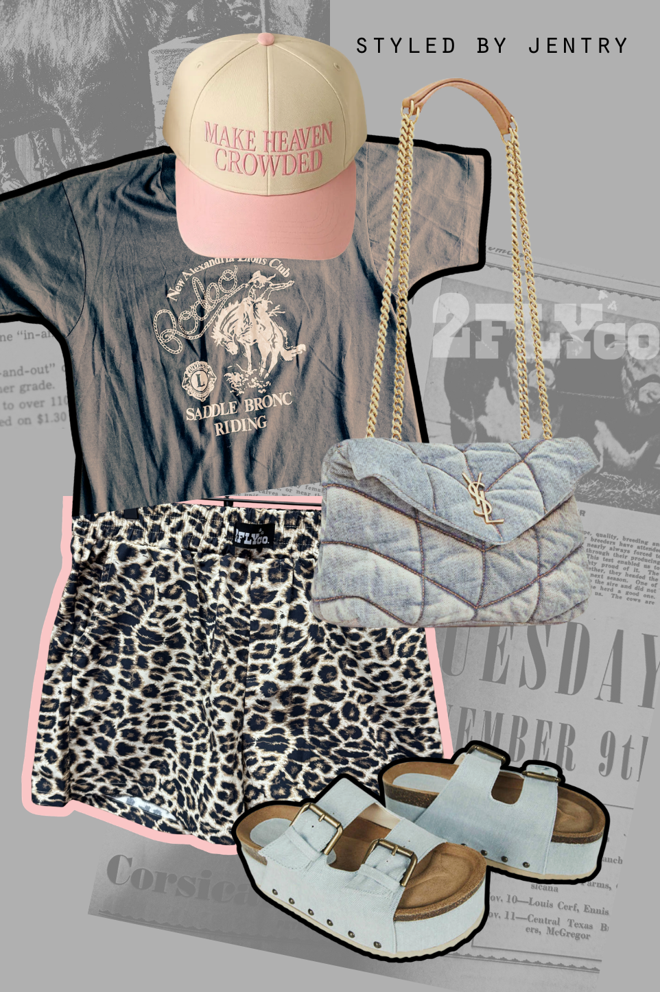 RODEO WILD SHORTS: 3X