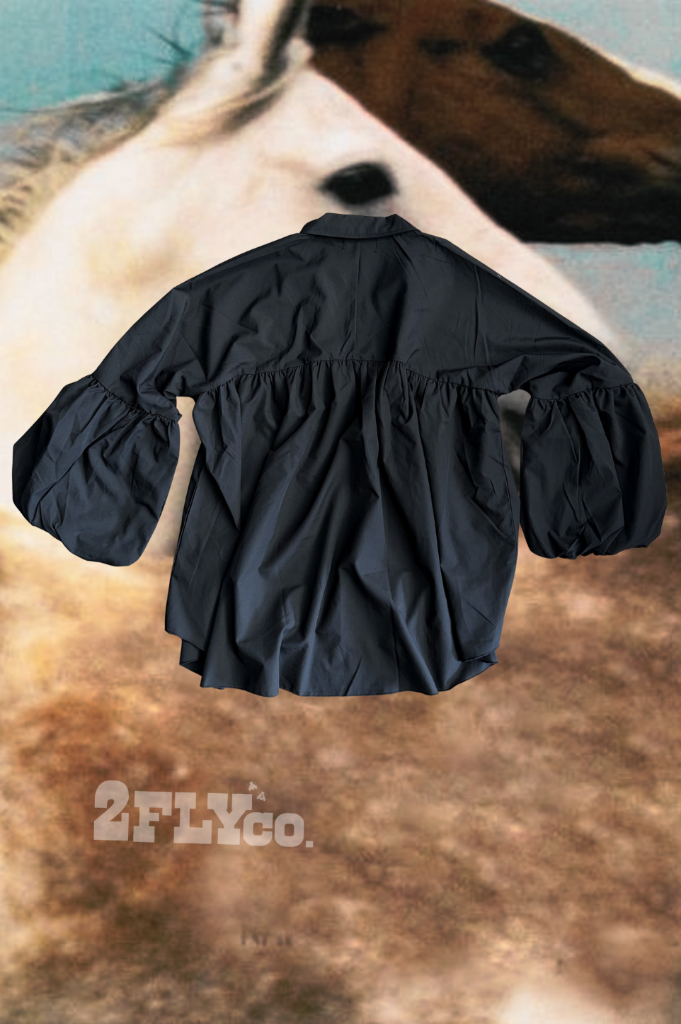 THE BRAZOS TOP *BLACK: 2X/3X