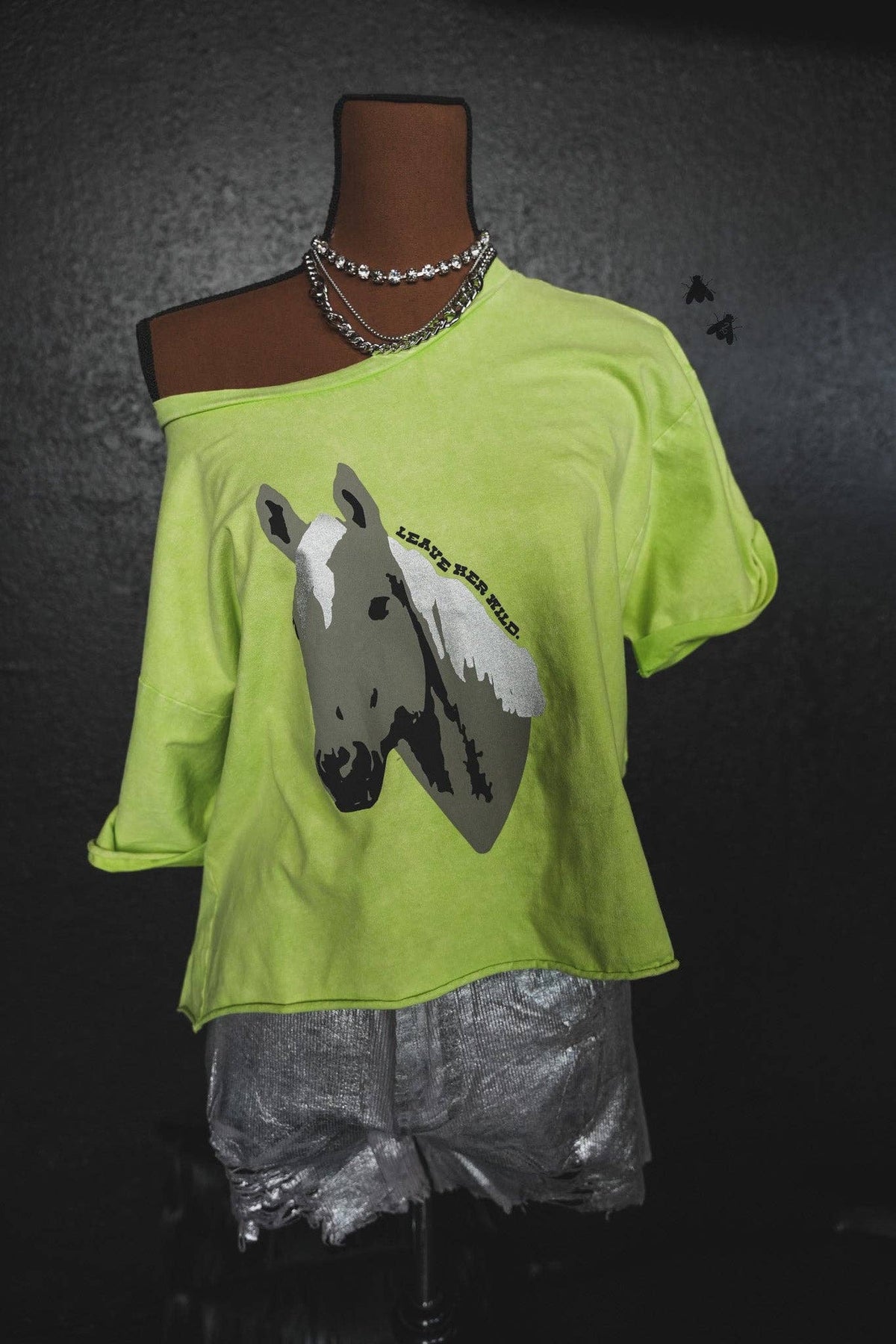 WILD HORSES TEE: 2X/3X