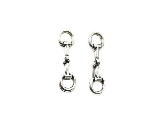 Western Small Snaffle Bit Earring