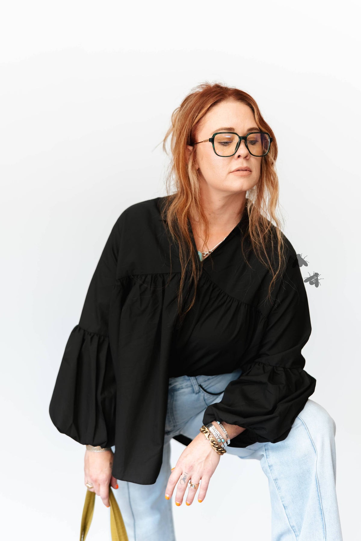 THE BRAZOS TOP *BLACK: 2X/3X