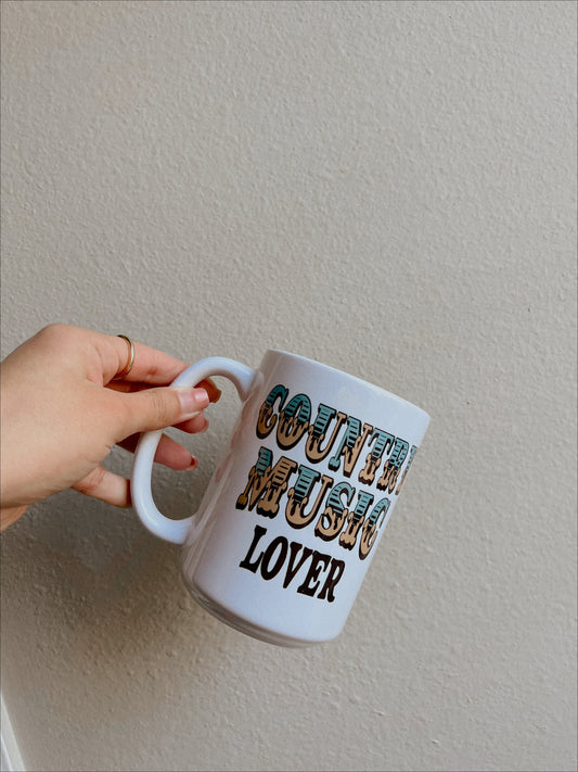 COUNTRY MUSIC LOVER MUG